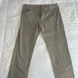 Johnnie O 5 pocket pants - 34x32 - Khaki